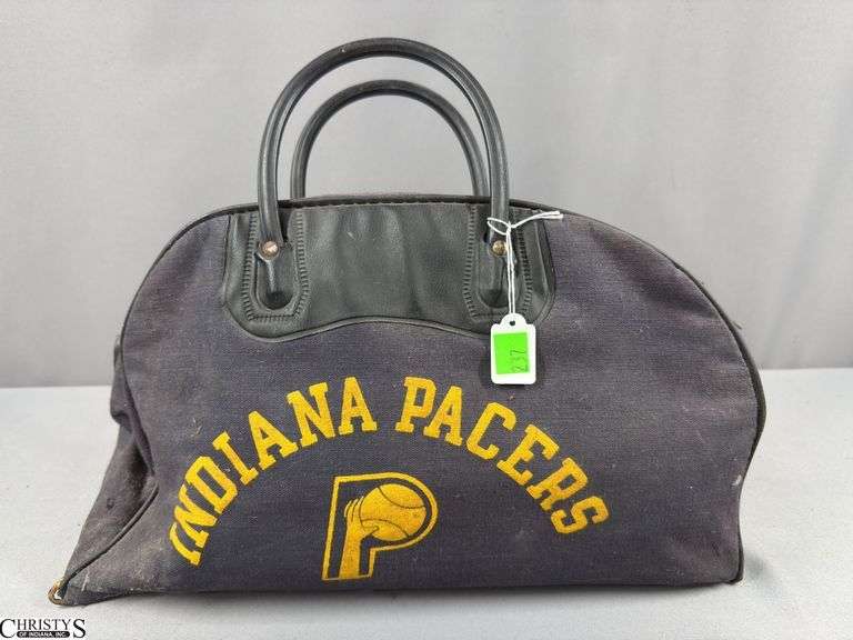 Vintage Indiana Pacers ABA Bag Approx. 15" X 9" Tall image
