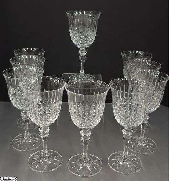 10 Galway Crystal 8" Stems image