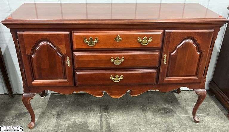 Sumter Cabinet Co Buffet Credenza - 56" x 19" x 34" image