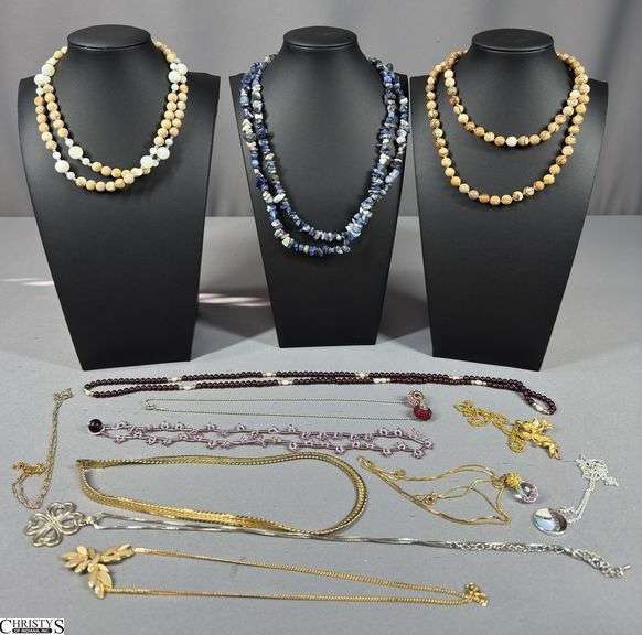 13 Costume Jewelry Necklaces / Chains image