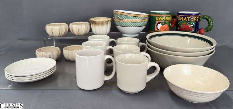 Sakura Bowls, Serving Bowls, Coffee Mugs Tomatos and Carrots image