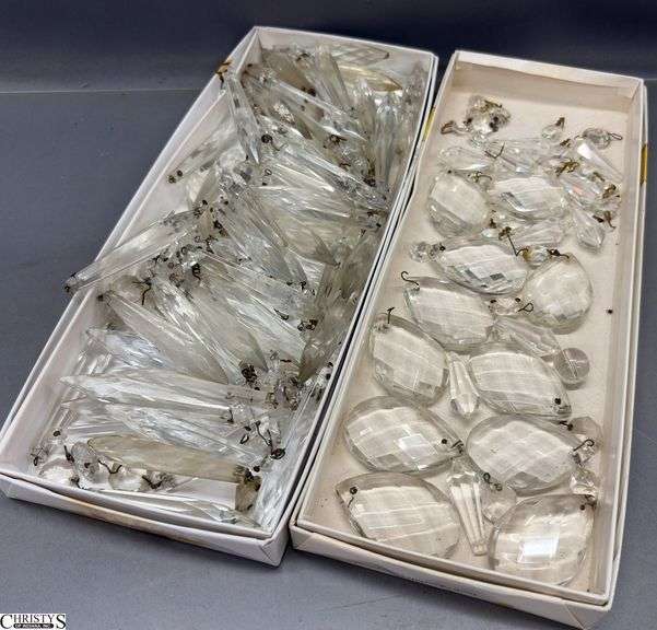 Assorted Chandelier Prisms - 3.5" of longest image