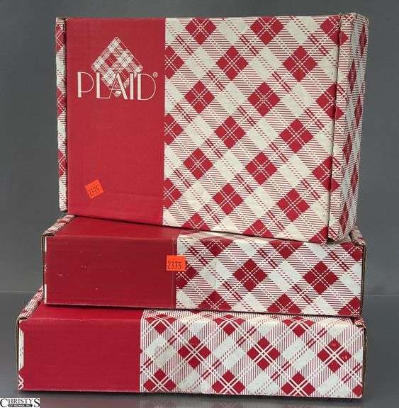 3 Boxes of Plaid QVC Crafting Kits, Some Could Be Missing Parts image