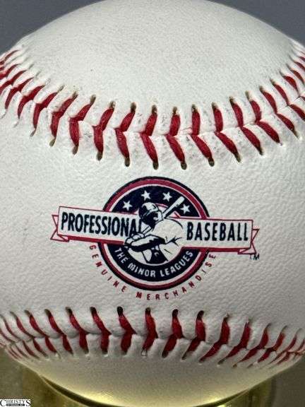 Carl Erskine Autographed Baseball.  "To Clyde Best Wishes #17 Carl Erskine Dodgers 1948-1959