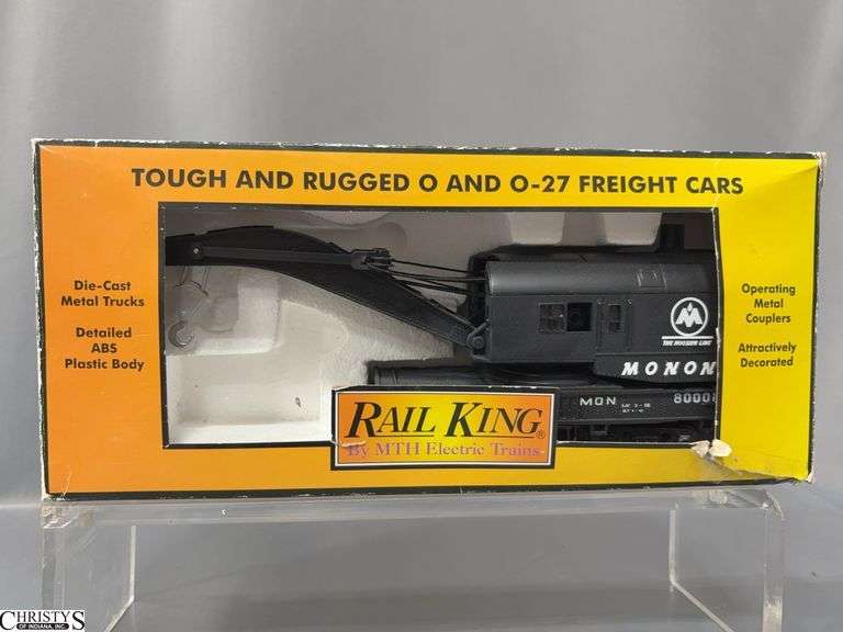 Rail King Monon Crane Car image