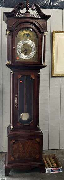 Ethan Allen Grandfather Clock - 21.5" x 12" x 92" image
