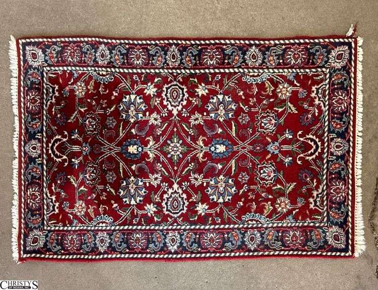 Oriental Throw Rug, 61"x37" image