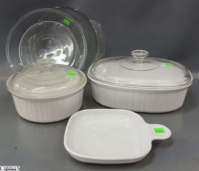 Corning Ware, Fire King, Anchor Hocking Baking Dishes - 10" image
