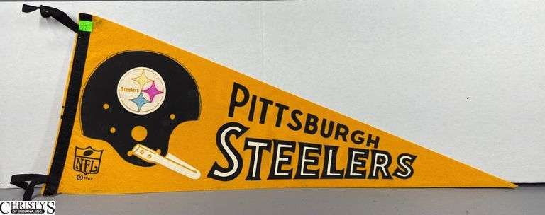 Pittsburgh Steelers NFL Pennant Dated 1967 image