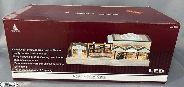 Menards LED Detailed Building for Layouts, In Box image