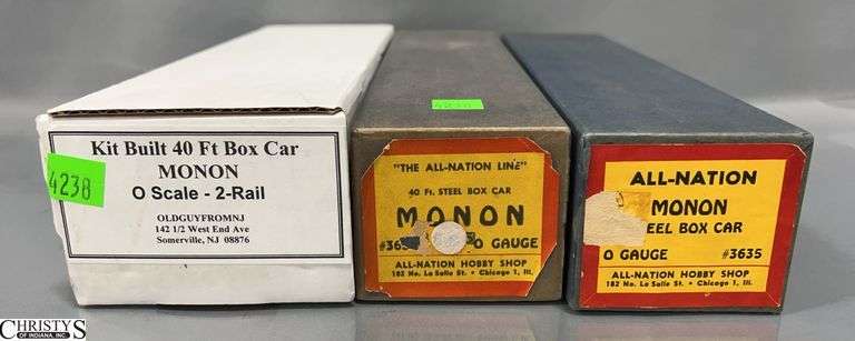 All Nation Line, Monon Model Train Car  Kits image