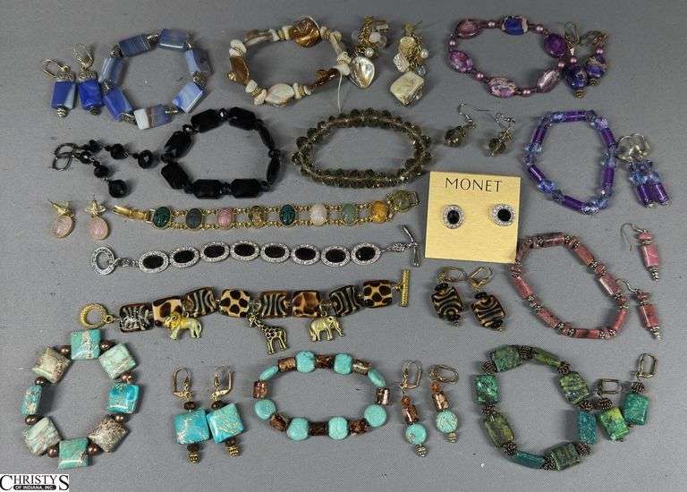13 Matching Bracelet and Earrings Sets image
