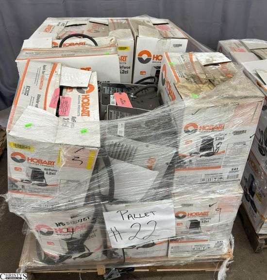 Pallet of Defective Hobart 12ci Approx 17 Total image