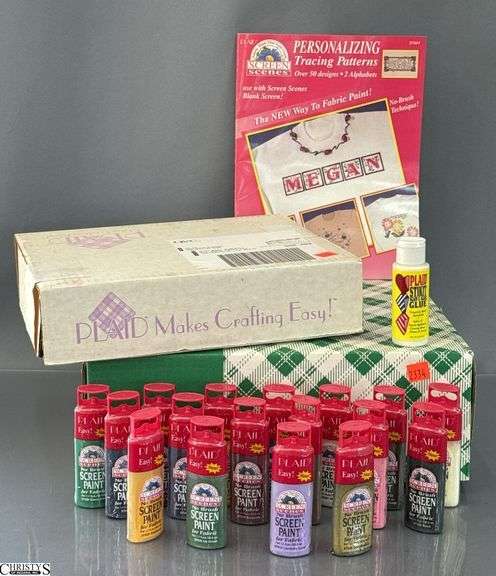 3 Boxes of Plaid QVC Crafting Kits, Some Could Be Missing Parts image