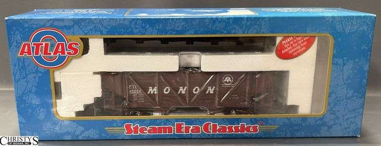Atlas Steam Era Classics, O Monon 50 Ton War Emergency Hopper Car in Box image