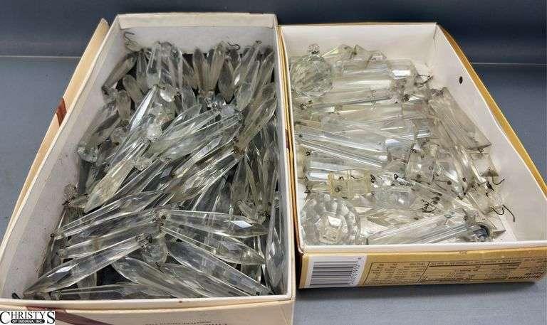 Assorted Chandelier Prisms - 4" of largest image