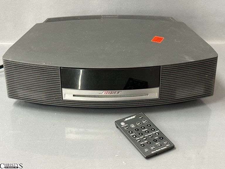 Bose Wave Radio with Remote Powers On and Sound Coming Out image