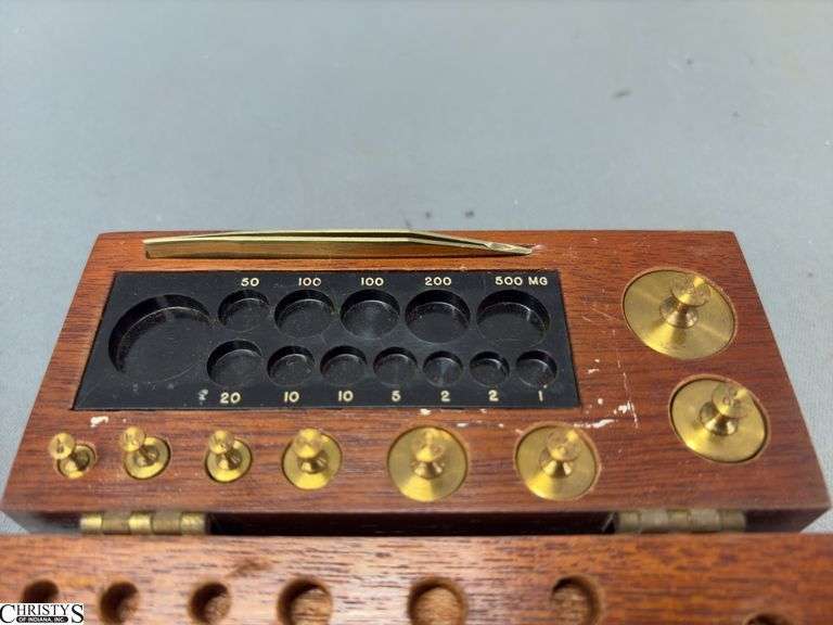 Scale in Wooden Case