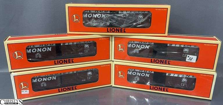 5 Lionel Monon 6464 Boxcars 6-19289 image