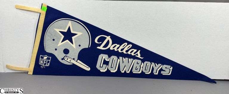 Dallas Cowboys Pennant.  Date is wearing off. image