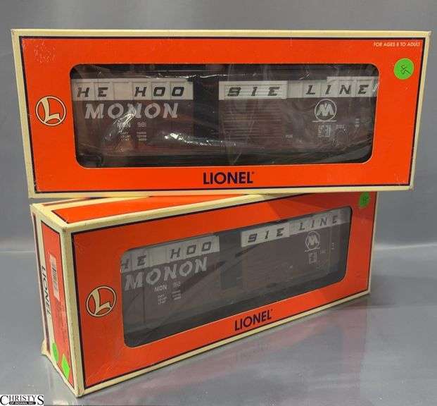 2 Lionel 50' Modern Monon Boxcars 6-17266 image