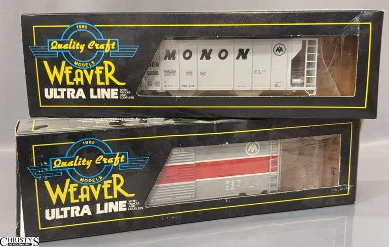 2 Weaver Monon Boxcars image