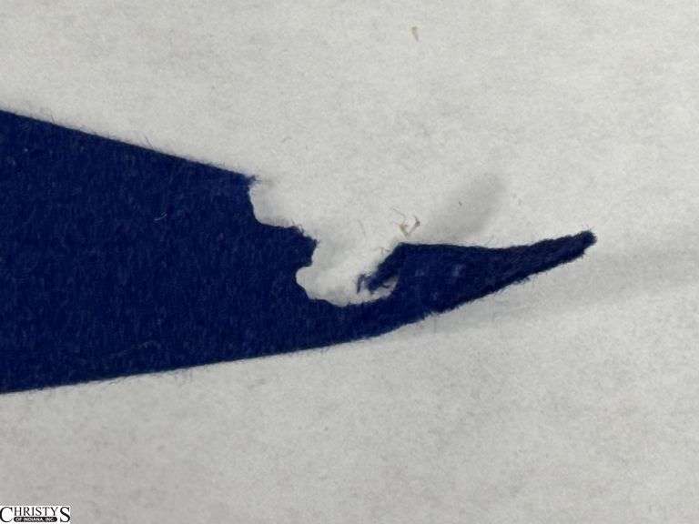 The San Diego Chargers NFL Pennant Dated 1967.  The tip of the pennant is damaged.  See Photo