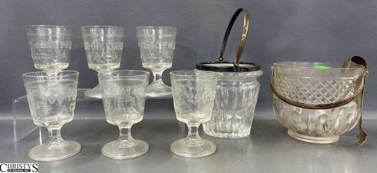 100 Years Commemorative Glasses, Ice Buckets image