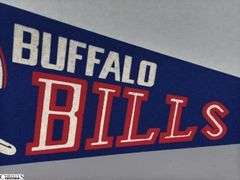 Buffalo Bills NFL Pennant Dated 1967