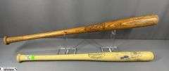 2 Hillerich & Bradsby Co. Baseball Bats.  One Marked Leaguer Roger Maris and The Other Marked Approved Little League