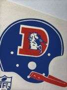 Denver Broncos NFL Pennant Dated 1967