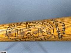 2 Hillerich & Bradsby Co. Baseball Bats.  One Marked Leaguer Roger Maris and The Other Marked Approved Little League