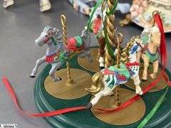 Carousel Horse Collectibles, Musical, Bell, Stained Glass, Tous