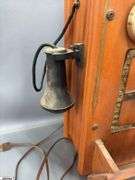 Wooden Wall Phone Reproduction 16" Tall