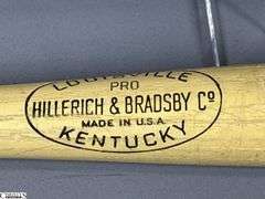 2 Hillerich & Bradsby Co. Baseball Bats.  One Marked Leaguer Roger Maris and The Other Marked Approved Little League