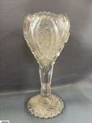 Clear Cut Glass, Crystal Compotes, Salt and Peppers, Ice Bucket, Pitchers, Dishes All Need Cleaned Tallest 13"