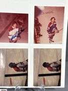 57 Indianapolis Racers Snapshots.  Mid 1970's.  Some are autographed.  Also included are Bill Estes Chevrolet Hockey Player Autographed Photos