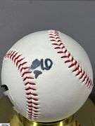 12 Signed Baseballs, 1 ASA Unsigned Softball, an Unsigned Wilson Baseball and a Stretchose Twin City's  Sanitary Tube Sock