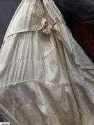 Hall Tree, Scarves, Hats, Flag, Vintage Ladies Booties, Fringe and Beaded Dresses *Need Repair and Cleaning*