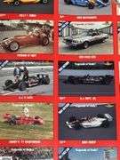 Racing Memorabilia.  Large Legends of Indy Poster, 2 Auto Racing Digest Nov. 1983 and July 1974, Two "First Annual Nascar 400 Indianapolis 1944" Plastic Commemorative Cups, 2 Goodyear Nascar Posters and a 2014 500 Festival Pin