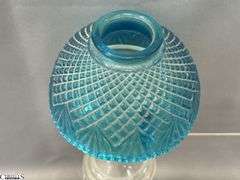 Stained Glass Religious, Lighthouse, Green Bohemian Decanter, Owl, Blue Mini Boot Vase, Trinkets
