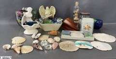 Vase Fillers, Shells, Sand Dollars, Glass Fish and Hearts
