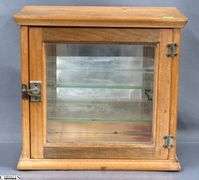 Wooden Table Top Display Case 14x8x13.5'