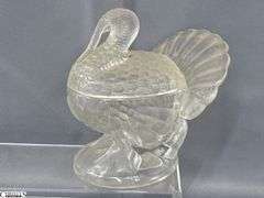 Hens On Nests, Candy Dish, Lidded Turkey, Ceramic Purse and Dress, Telephone Birds 8" Tallest