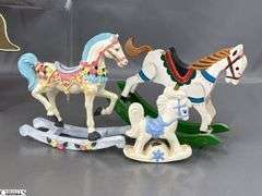 Carousel Horse Collectibles, Musical, Bell, Stained Glass, Tous
