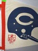 Chicago Bears NFL Pennant Dated 1967.  There are some tiny holes in the felt.