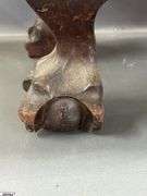 Claw And Ball Tufted Foot Rest, Wall Sconce, Display Shelf