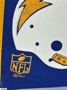 The San Diego Chargers NFL Pennant Dated 1967.  The tip of the pennant is damaged.  See Photo