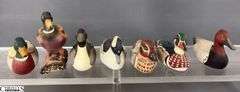 Ducks, Avon, Homco, Pencil Sharpeners, Bank, Display Shelf 12.5"
