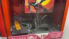 Batman and Robin “Toy ‘n Joy” 10 Cent Double Toy Dispenser 41” tall